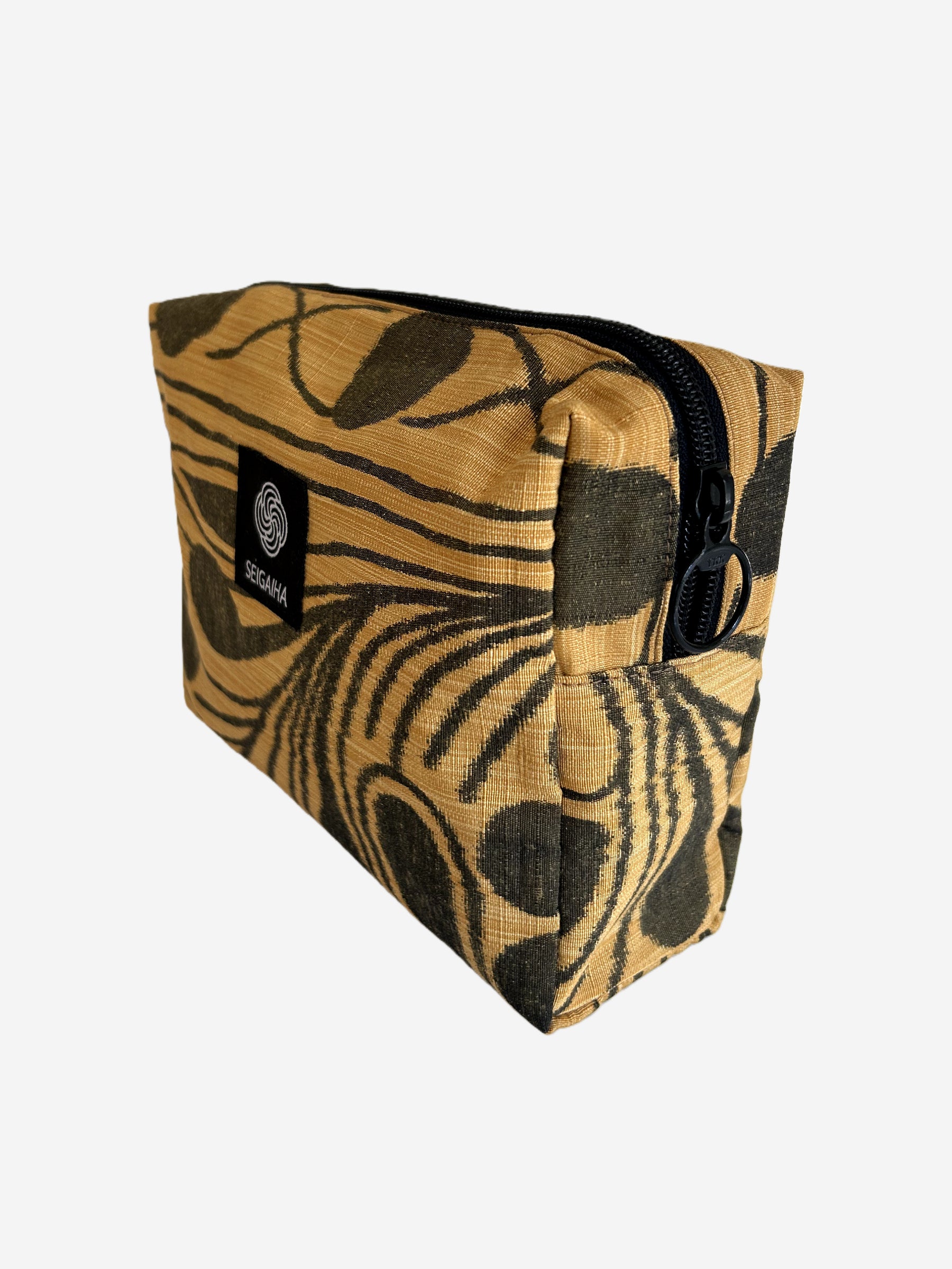 Obi pouch -Yellow×Black-