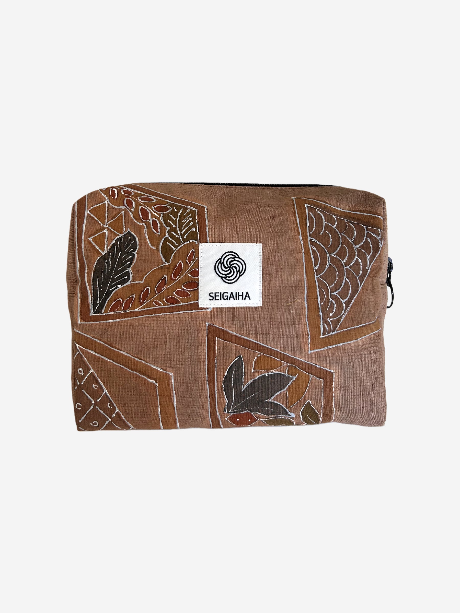 帯ポーチ -花唐草-