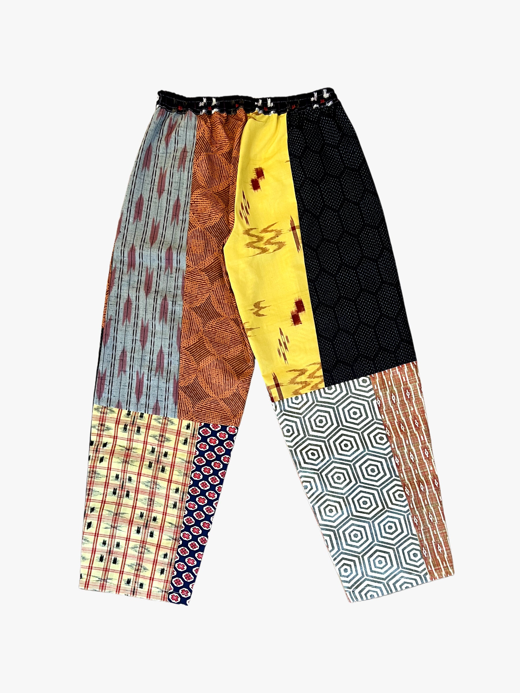 パッチワークパンツ