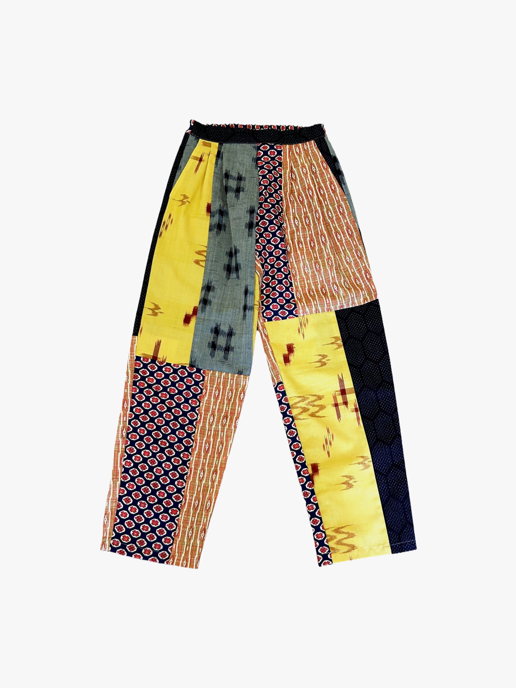 パッチワークパンツ