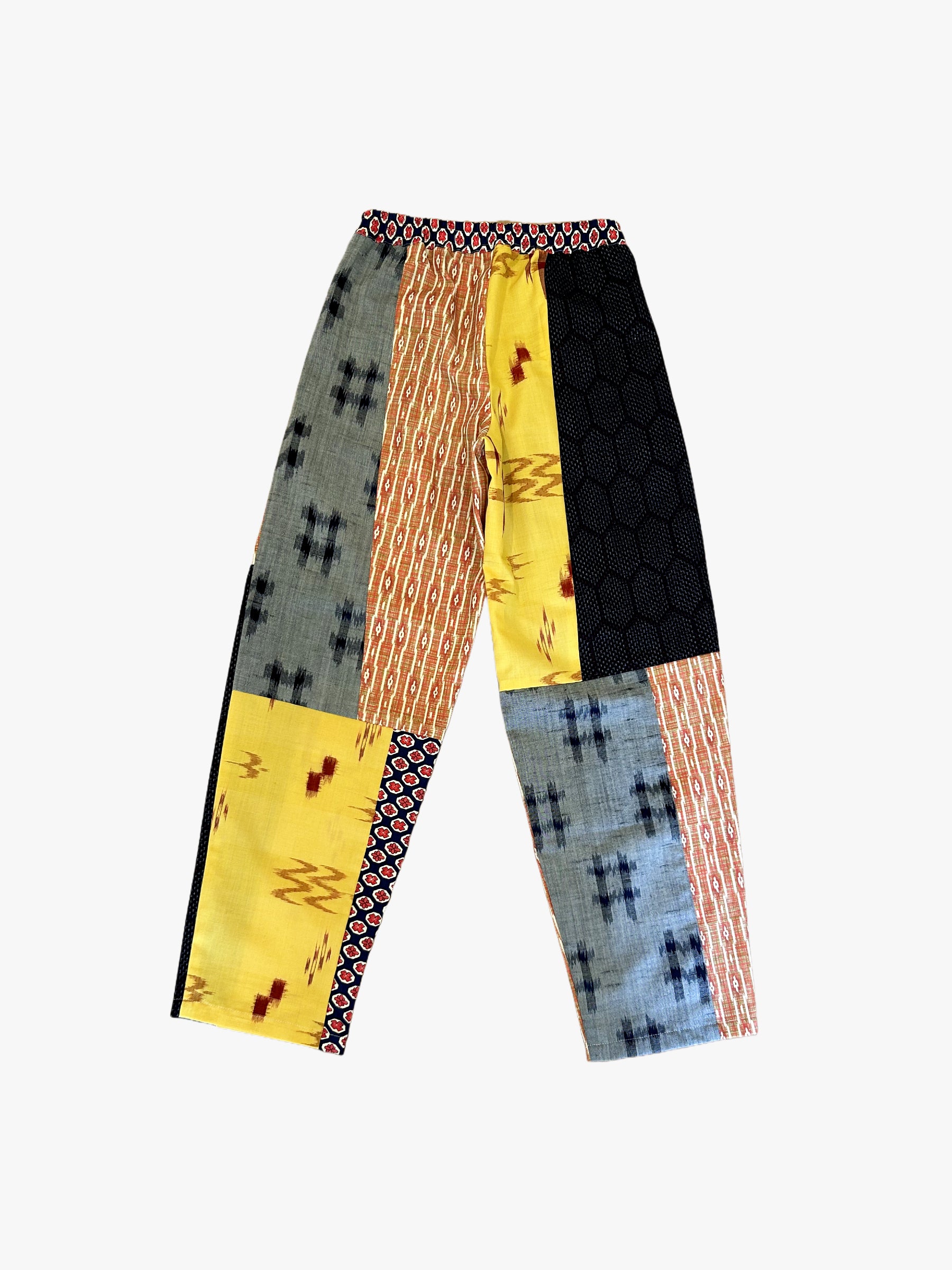 パッチワークパンツ