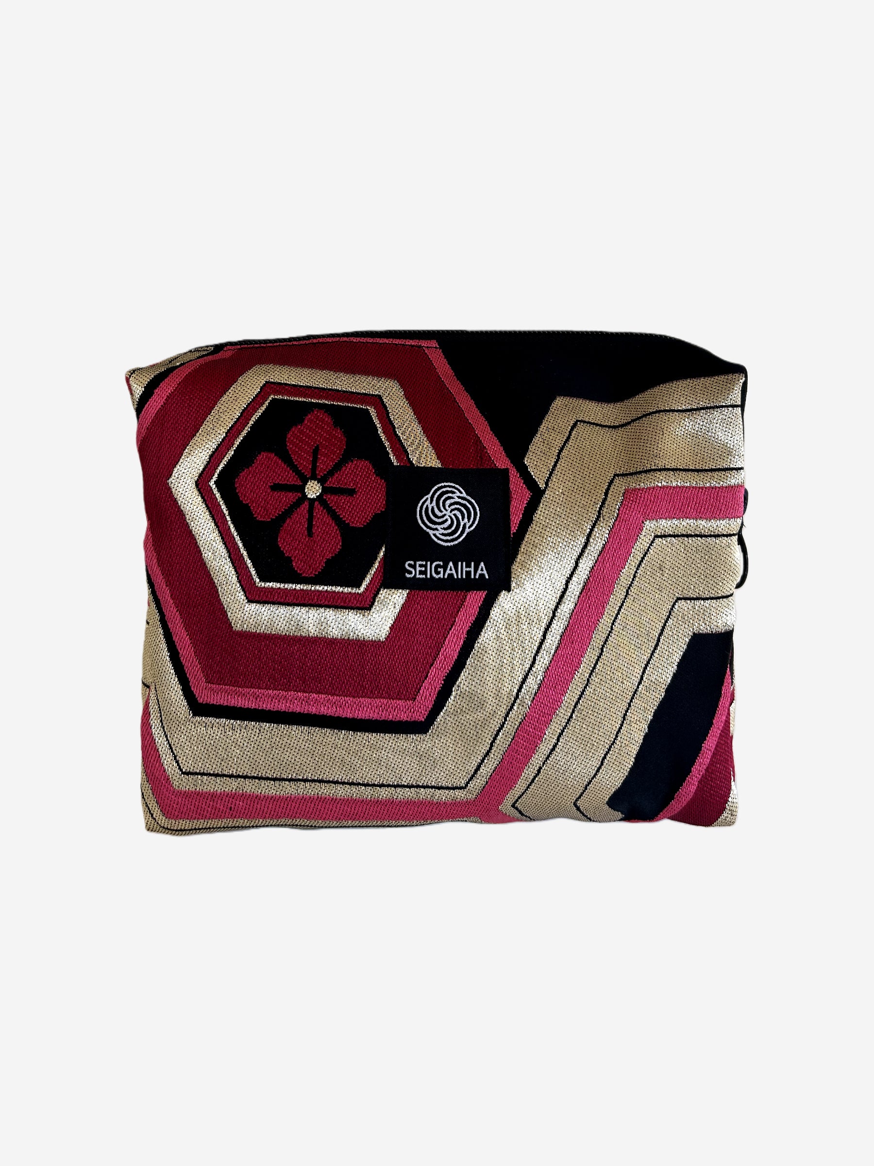 帯ポーチ -重ね亀甲-