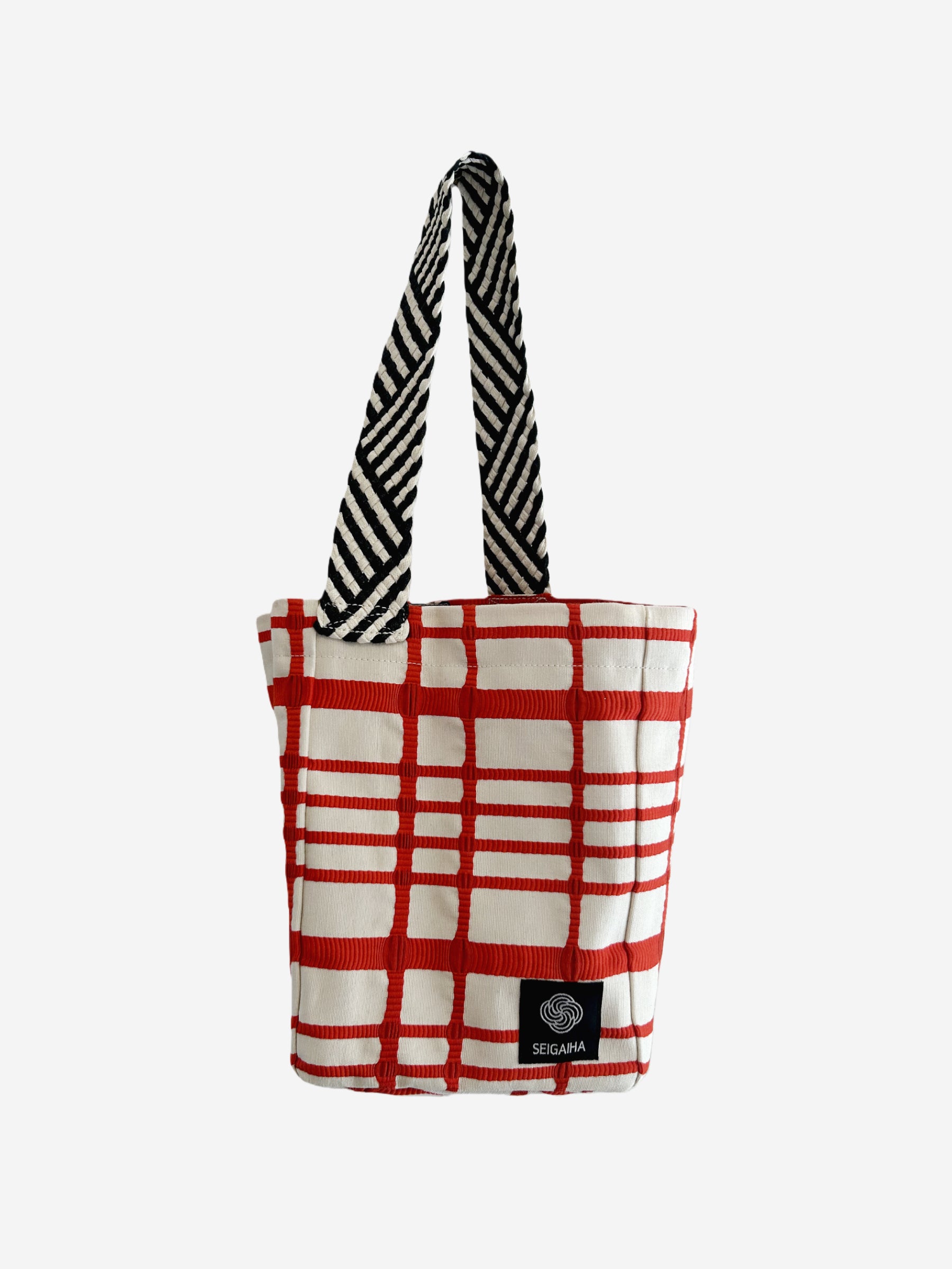 スモールトート -赤×白-