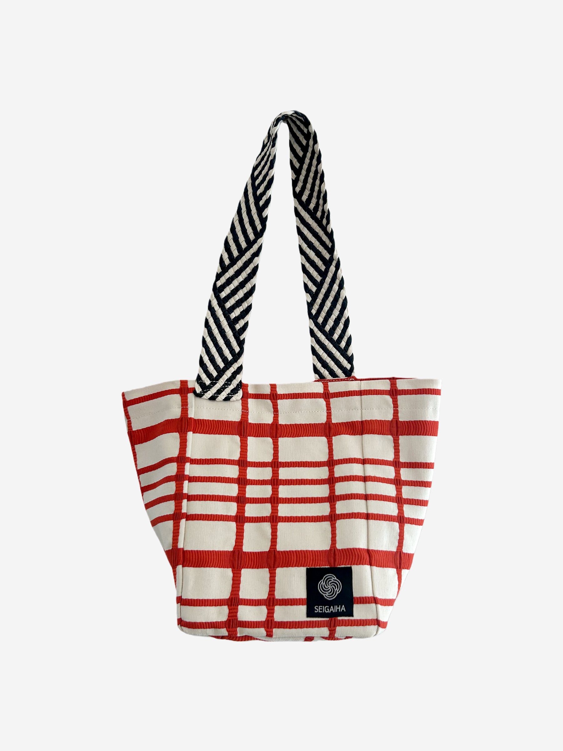 スモールトート -赤×白-