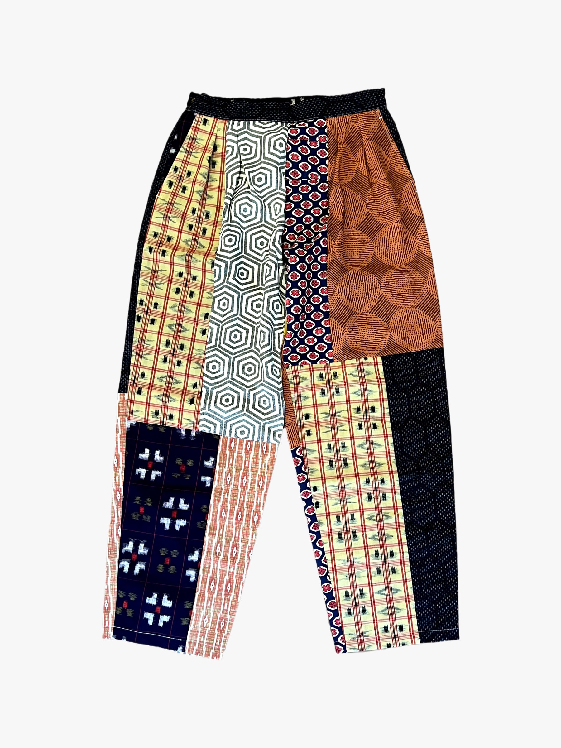 パッチワークパンツ