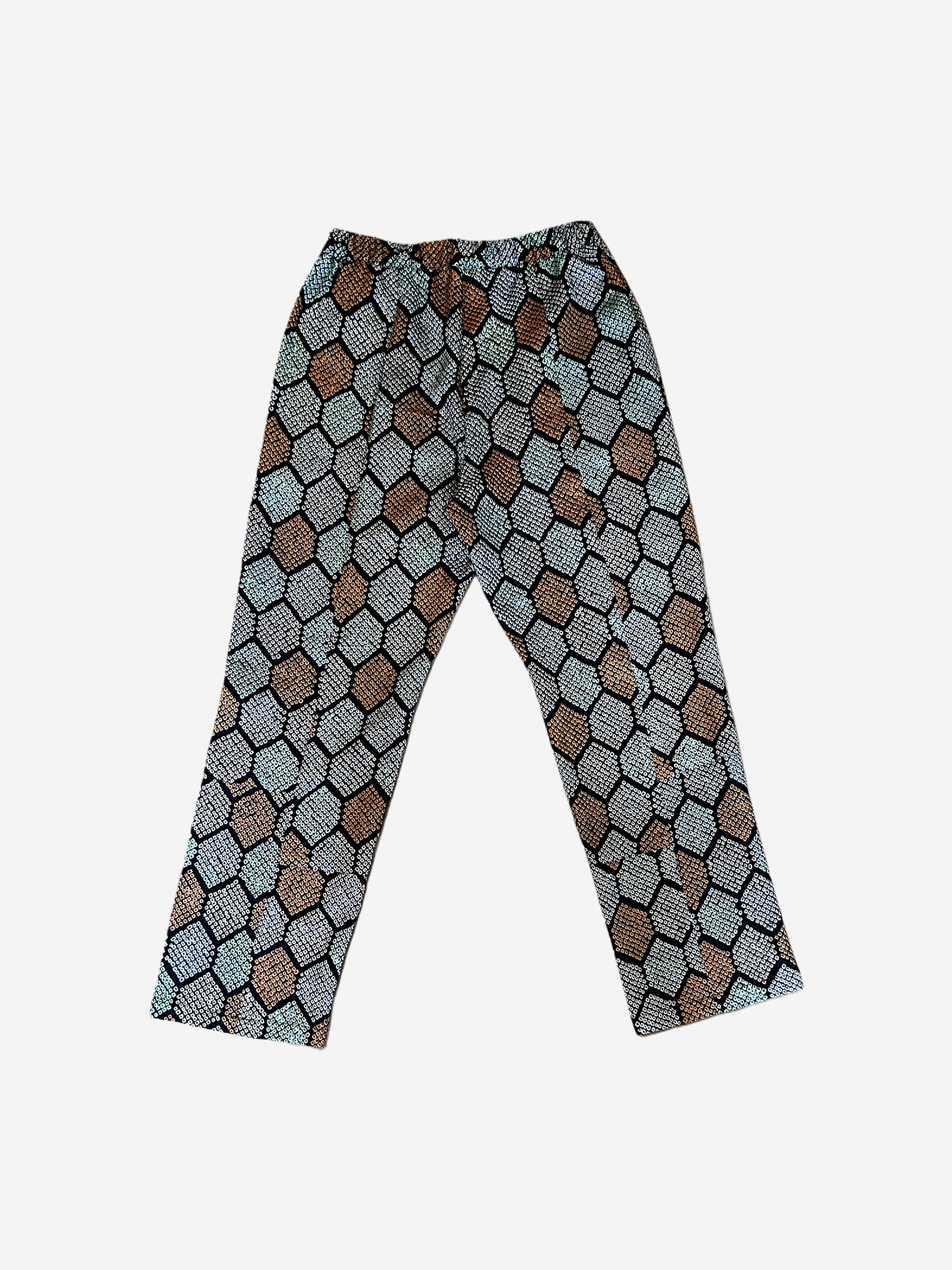 テーパードパンツ -絞り-